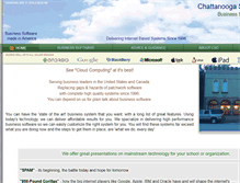 Tablet Screenshot of chattanoogasoftwarecenter.com